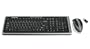 IOGEAR Long Range Media Center Desktop Keyboard and Mouse Combo,2.4GHz Wireless GKM551R (Black)