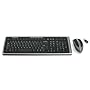 IOGear 2.4G Wireless Long Range Media Center Desktop Keyboard Mouse- Black (GKM551R)