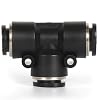 RapidAir Compresed Air Piping System Push-to-Connect Tee Fitting