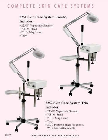 Pibbs 2252 Vapotronic Skin Care System Trio