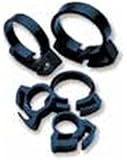 Two Little Fishies ATL5415W 6-Piece Plastic Hose Clamp Set, 1/2-Inch