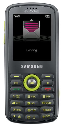 Samsung Gravity t459 Phone, Gray/Lime (T-Mobile)