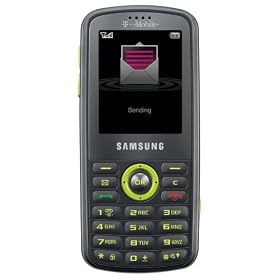 Samsung Gravity t459 Phone, Gray/Lime (T-Mobile)