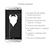 HTC One M8 (2014) Tempered Glass Screen Protector, MediaDevil Magicscreen Crystal Clear (Invisible) - (1 x Protector)