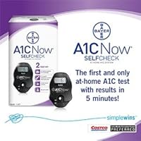 Bayer Self Check At-Home A1C System, A1CNOW 1 ea