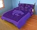 Kansas State Wildcats Panel/Rotary Print Bed Comforter Set NCAA