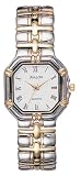 Avalon Men’s Elegant Octagonal Two-Tone Bracelet Watch # 1355