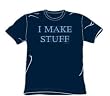 I Make Stuff - Adult Navy S/S T-Shirt For Men