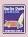SURFER DUDE Boys Bedroom Door SIGN, Personalized