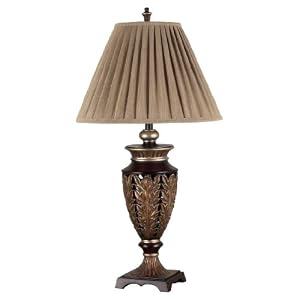 Kenroy Home 20635GR Carrick Table Lamp, Gilded Ruby