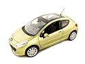 Peugeot 207 Green 1:18 Diecast Car Model Norev