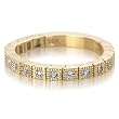 0.20CT ROUND DIAMOND ETERNITY ENGAGEMENT RING 14k GOLD