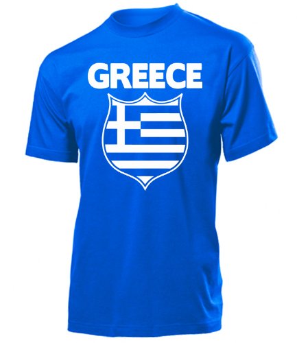 FUSSBALL WM 2014 – GRIECHENLAND FANSHIRT 3333(H-B) Gr. XXL