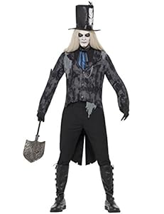Zombie Friedhofswärter Totengräber Kostüm M