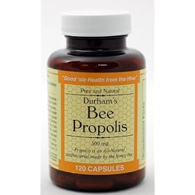 Durham's Bee Propolis 500mg 120 Capsules