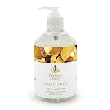 Malie Organics Liquid Hand Soap, Coconut Vanilla 16 oz (480 ml)