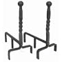 Minuteman International AND-07 Ball End Andirons