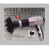 Vidal Sassoon Fast Dry Turbo Hairdryer with Diffuser - VS505