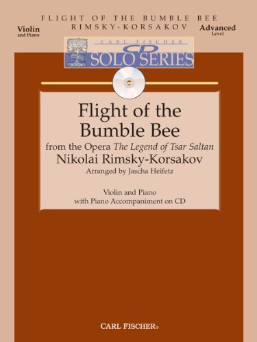Flight of the Bumble Bee - Advanced - Violin & Piano - BK/CD