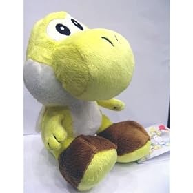 MARIO BROS.: Yellow Yoshi 6 inches Plush