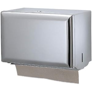 Single-Fold Chrome Towel Dispenser by