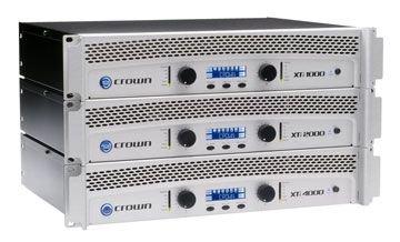 Brand New Crown Xti-1000 1400 Watt Professional Dj Power Amp with Digitally Enhanced Settings and Controls