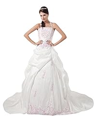 A-line Satin/Taffeta Dropped   Waistline Floor Length Halter Lace  Dress