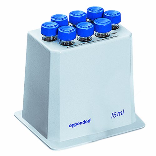 Eppendorf 022670531 Exchangeable Thermoblock, 8-Place, For 15mL Microcentrifuge Test Tubes