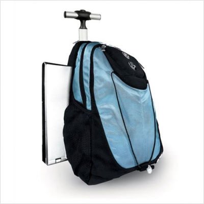 Heys USA ePac01 Rolling Laptop Backpack (Light Blue)