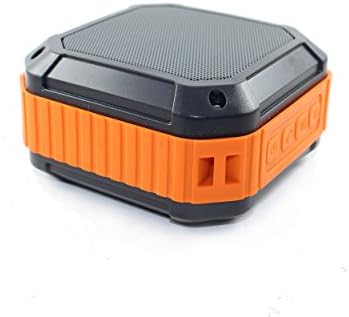 WETSQUARE Waterproof Bluetooth Speaker by SOUNDXL - Works with iPhone, iPod, and Android Devices - Lifetime Guarantee - Great Shower Speaker