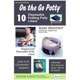 Potette Travel Potty - pack of 10 liners