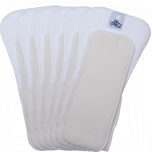 SoftBums One Size Cloth Diaper DryTouch SUPER Pods - 6 pack