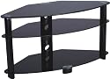 Iconic Black TV Stand with Black Legs for up 42 inch