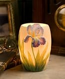 Bearded Iris Night Lamp Ibis & Orchid Design
