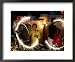 Children Light Firecrackers for the Hindu Festival of Diwali in New Delhi, India, Oct. 20, 2006 Associated Press Collection Framed Art Poster Print by Manish Swarup, 22x18