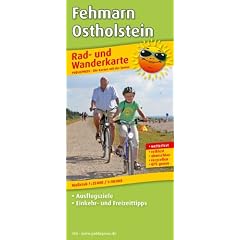 Rad- und Wanderkarte Fehmarn Ostholstein: mit Ausflugszielen, Einkehr- & Freizeittipps, wetterfest, reissfest, abwischbar, GPS-genau. 1:25000 / 1:50000