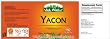 Yacon Pure Extract X100 Caps Skin Rejuvenating - Gastrointestinal Health, Ant...
