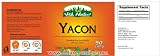 Yacon Pure Extract X100 Caps Skin Rejuvenating - Gastrointestinal Health, Ant...