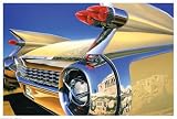 Cadillac Eldorado '59 in Athens Giclee Poster Print by Graham Reynold, 56x38