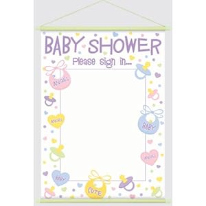 Amazon.com: Baby Shower Sign In Sheet Banner: Toys & Games