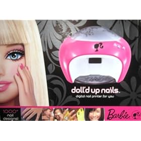 Barbie Doll'd Up Nails Digital Nail Printer by Mattel