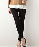 Angeliebe エンジェリーベ P ・ パンツ ストレッチ カラー チノ スキニー 13 号 ブラック