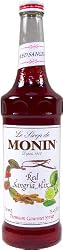 Monin Flavored Syrup, Red Sangria Mix, 33.8-Ounce Plastic Bottles (Pack of 4)