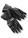 Interstate Leather Men's Premium Gloves with Kevlar-Reinforced Palms (Black, Large)