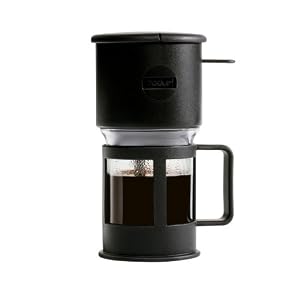 Bodum Coffee Solo Personal 10-Ounce Drip Brewer Set with Cup and Filter by Bodum