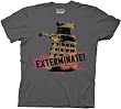 Dr. Doctor Who Dalek Exterminate Splatter Mens Tee T-shirt