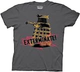 Dr. Doctor Who Dalek Exterminate Splatter Mens Tee T-shirt