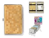 Glitz Gold Hard Case Wallet, Credit Card, Cash, and Business Card Holder