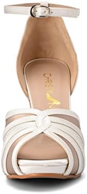 Christy Ng White Fox Wedding Shoes US8
