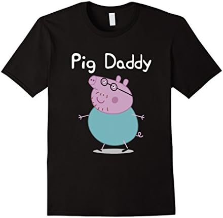 Men's Pig Daddy T-Shirt XL Black